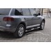Защита порогов - трубы для Touareg.